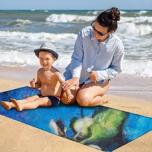 Still Green Little Appell Beach Towel