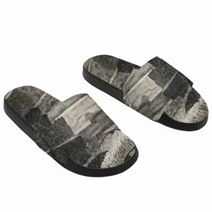 Men Natural History Slip On Slippers