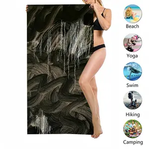 Win Against Darkness Beach Towel