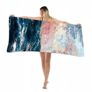 Sunset Sea Beach Towel