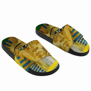 Men Tut Bluebird And Watermelon Slip On Slippers