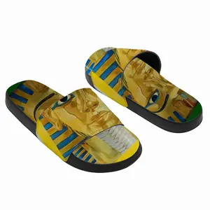 Men Tut Bluebird And Watermelon Slip On Slippers