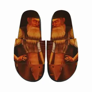 Men Jewish Blacksmith From Shtettel Slip On Slippers