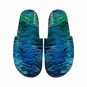 Men Water Reflections Slip On Slippers