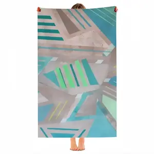 Romantic Streets Beach Towel