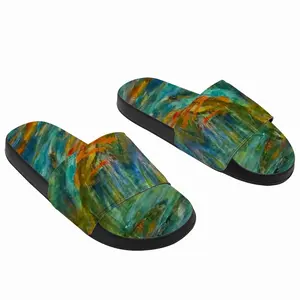 Men Remolino Del Tiempo Slip On Slippers