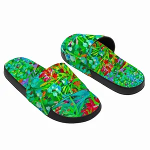 Men Plants At Giverny Slip On Slippers