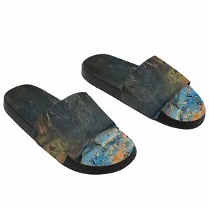 Men Edge Of The Forest Venezuelan Gold Slip On Slippers