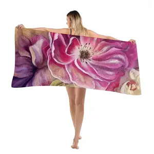 Smell Of Rose Beach Towel