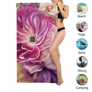 Smell Of Rose Beach Towel