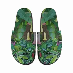 Men Bluebird In The Garden Slip On Slippers