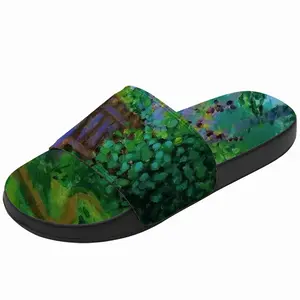 Men Backyard Fence Slip On Slippers