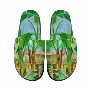 Men Backyard Banana Trees Slip On Slippers