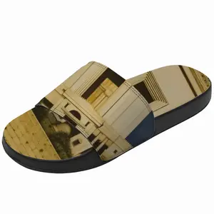 Men Old Jerusalem The Third Themple Slip On Slippers