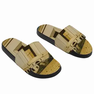 Men Old Jerusalem The Third Themple Slip On Slippers