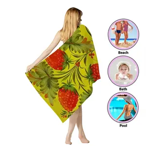 Raspberry Beach Towel