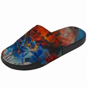 Men Screaming The Blues Slip On Slippers