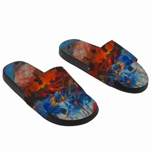 Men Screaming The Blues Slip On Slippers