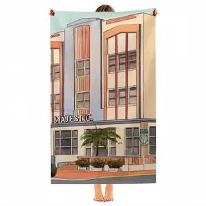 The Majestic Hotel South Beach Beach Towel