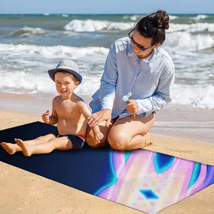 Eye Space Love Beach Towel