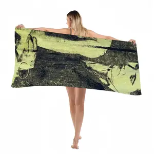 Violette Morris Acid Beach Towel