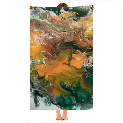 Autumn Flare Beach Towel