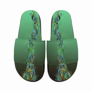 Men The Relativity Plant Slip On Slippers