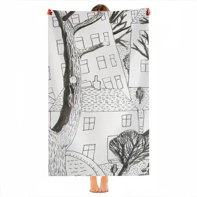 Trees Beach Towel