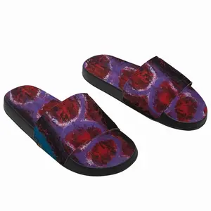 Men Grooved Track Slip On Slippers