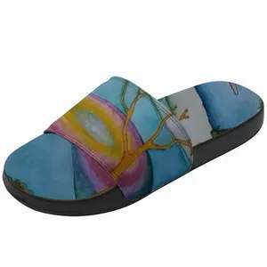 Men Distracted Slip On Slippers