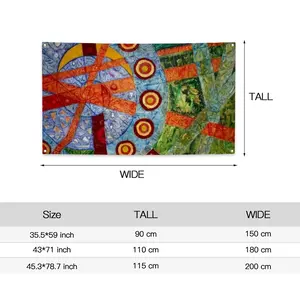 Metamorphosis Four Hole Flag (Multi-Size)