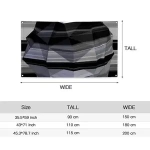 Superconductivity Four Hole Flag (Multi-Size)