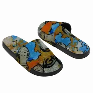 Men I Walk On The Moon Slip On Slippers