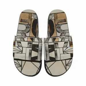 Men Emergency Optimism (Collage) Slip On Slippers