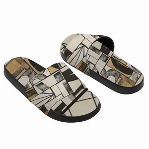 Men Emergency Optimism (Collage) Slip On Slippers