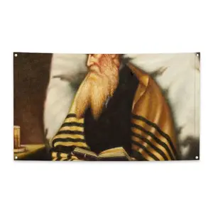 Rabbi From Galicia Four Hole Flag (Multi-Size)