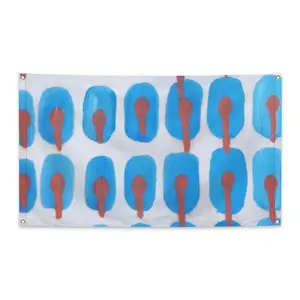 What Are You Thinking Four Hole Flag (Multi-Size)