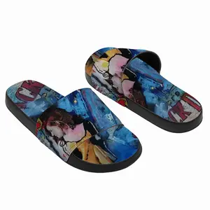 Men Belt Adjustment Slip On Slippers