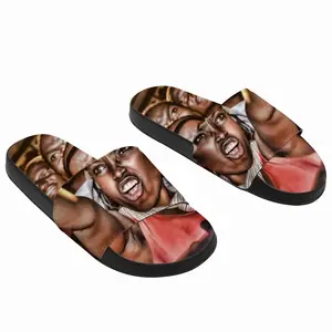 Men How To Party In Africa #004 Slip On Slippers