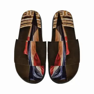 Men Die Flagge Senken Slip On Slippers