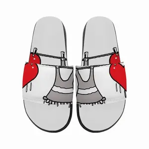 Men Drying Love Slip On Slippers