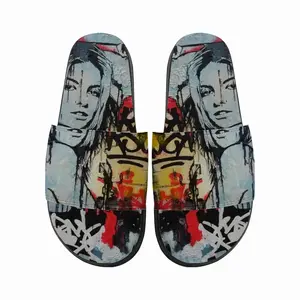 Men Urban Graff Slip On Slippers