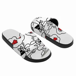 Men Thinking Of Love Slip On Slippers