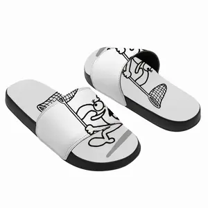 Men Catching Love Slip On Slippers