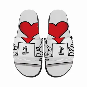 Men Love Is The Champion Slip On Slippers