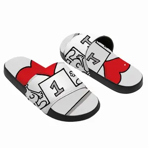 Men Love Is The Champion Slip On Slippers