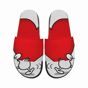 Men Heavy Love Slip On Slippers