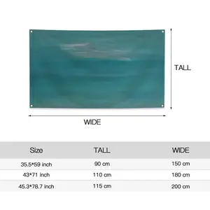 Faded And Worn Four Hole Flag (Multi-Size)