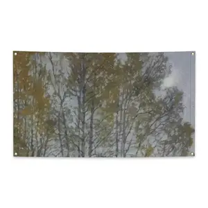 Autumn Sun Four Hole Flag (Multi-Size)