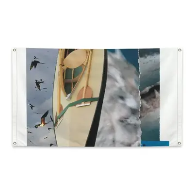 Kayak Four Hole Flag (Multi-Size)